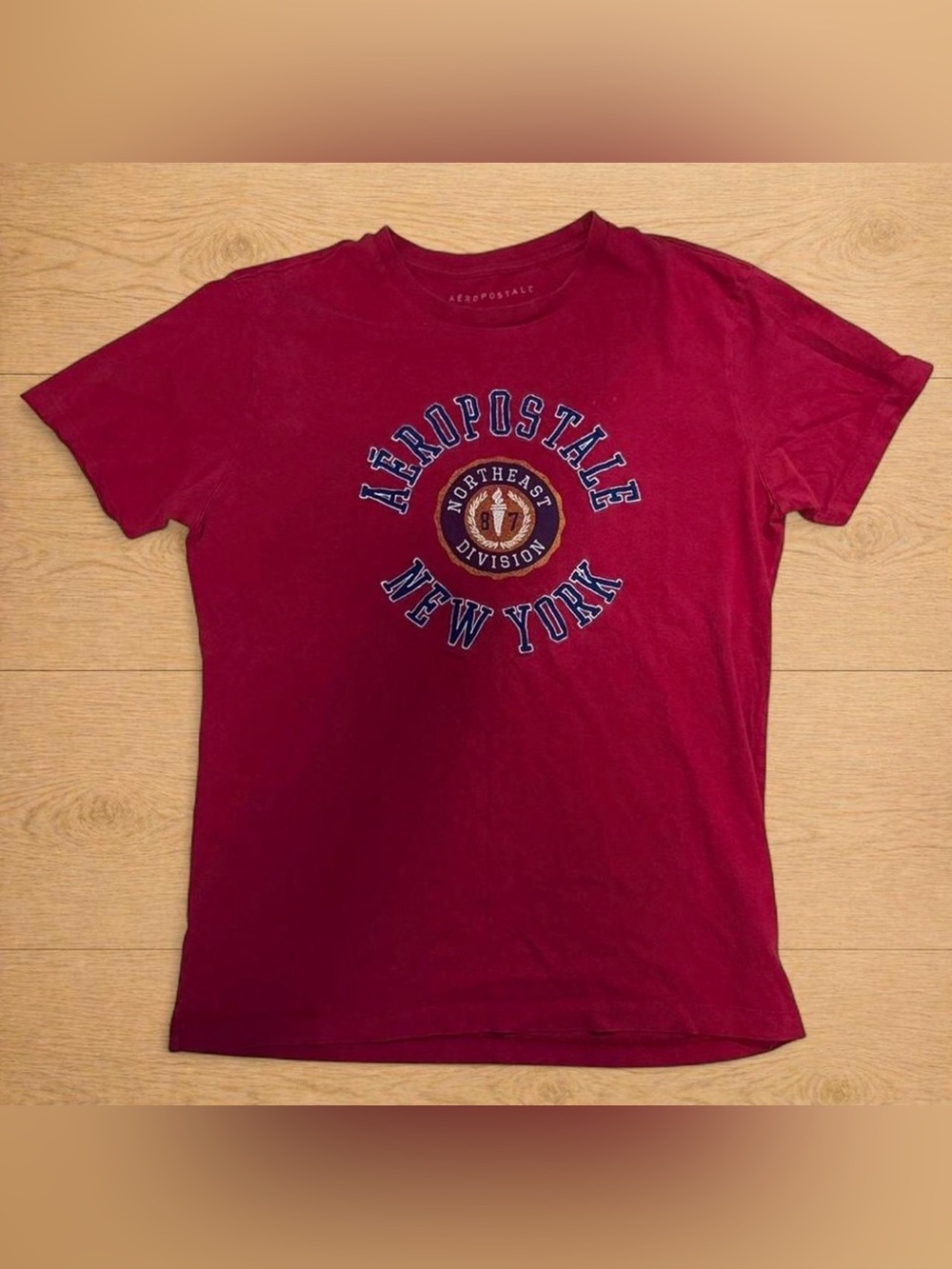 Vintage Aeropostale New York Red Baby Tee